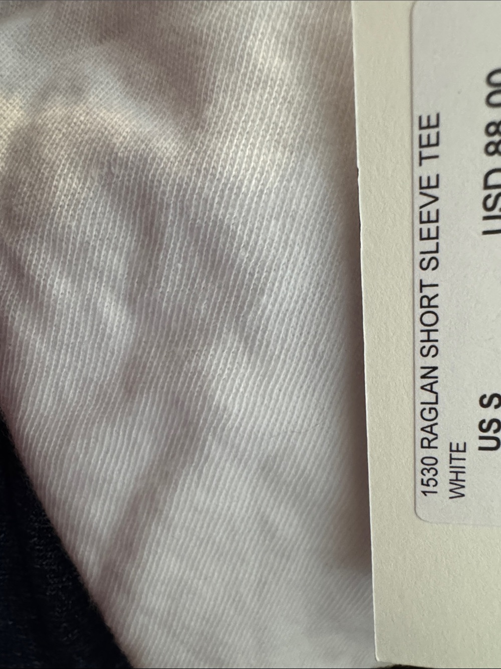 Unsubscribed Cotton Raglan Tee
BIN#31 - Picture 6 of 6